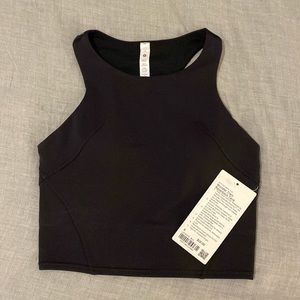Lululemon Wundertrain Racerback Crop Tank